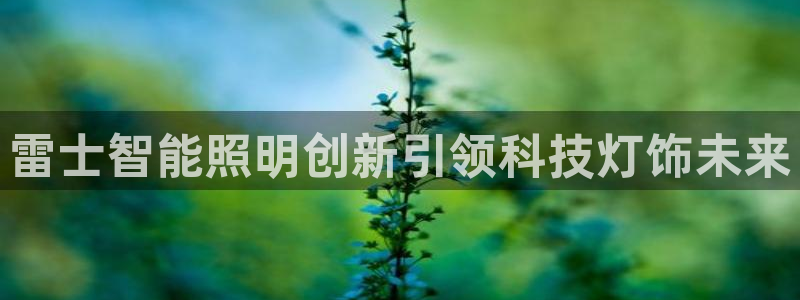 云顶国际小区：雷士智能照明创新引领科技灯